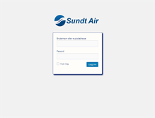 Tablet Screenshot of intranet.sundtair.com